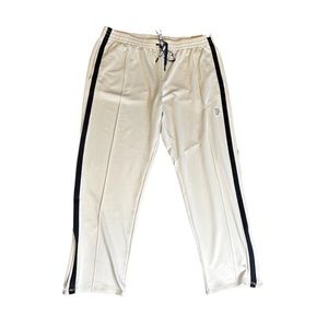 VS PINK Active Light Tan Track Pants XL NWT